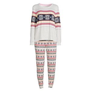 Womens SECRET TREASURES 2 Piece PJ Sleep Set Super Soft Size Small 4-6 New